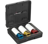 Vigor Blinky Socket Set V2522 - Square Inner Drive 12.5 mm / 1/2-Inch Impact Wrench Insert