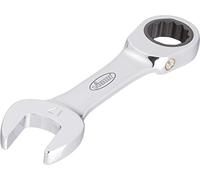 Vigor V2824 Ratcheting Combination Wrench, Short Style 10 mm | SW 10, output outer profile double hexagon, outer profile hexagon, SW 10 mm, length l2 97 mm, 52 g, very short design