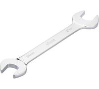Vigor V7730-24X27 Double Open-End Spanner External Hexagonal Profile 24 x 27 mm Chrome-Plated and Polished Suitable for All Screw Connections Length 262 mm