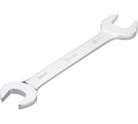 Vigor V7730-25X28 Double Open-End Spanner External Hexagonal Profile 25 x 28 mm Chrome-Plated and Polished Suitable for All Screw Connections Length 262 mm