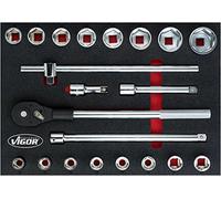 Vigor Vigor_V5109 Socket Tool Set (21-Piece)