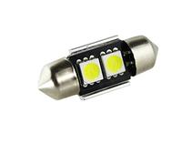 VIGORFLYRUN PARTS LTD 10 Pieces 31MM 2SMD 5050 LED Canbus Car Interior Light Auto Dome Festoon Lamp Bulb White 12V