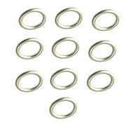 VIGORFLYRUN PARTS LTD 10PCS Car Oil Drain Plug Gasket Washer Seal 14 X 20 X 1.5 mm For Touareg For A3 A4 A5 A6 A7 A8 S5 Q7 Q5 RS4 N0138157 Accessories