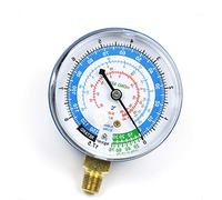 VIGORFLYRUN PARTS LTD Air Conditioner R410A R134A R22 Refrigerant Low Pressure Gauge PSI KPA Refrigeration Pressure Gauge Coolant Blue