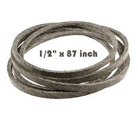 VIGORFLYRUN PARTS LTD Lawn Mower Tractor Cutting Deck Blades Tranmission Drive Belt for John Deere M126009 1/2" x 87 inch Made with Kevlar