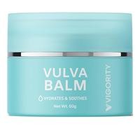 Vigority Vulva Balm Vaginal Moisturizer for Women: Intimate Skin Care Relieves Dryness, Itch, Odor & Irritation - Menopause Suppor With Beeswax, Shea Butter, Emu Oil, and CoQ10 - Estrogen Free
