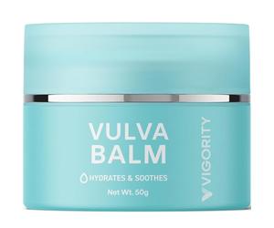 Vigority Vulva Balm Vaginal Moisturizer for Women: Intimate Skin Care Relieves Dryness, Itch, Odor & Irritation - Menopause Suppor With Beeswax, Shea Butter, Emu Oil, and CoQ10 - Estrogen Free