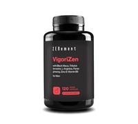 VigoriZen with Black Maca, Tribulus terrestris, L-Arginine, Ginseng, Zinc and Vitamin B6 - Formula for Male Vitality - 120 Vegan Capsules - Zenement