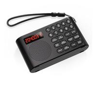 VigorKeeper KJV Audio Bible Player for Seniors, Portable Talking Bible King James Version for Visually Impaired & Blind, One-Touch Play, Auto Resume, 26H Playtime, Built-in Speaker, Perfect Bible Gift