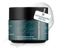 VIGOROUS® Moss Ointment - 100 ml Anti-Wrinkle Cream Instant Effect - Natural Cosmetics with Hyaluronic Acid - Anti-Ageing Face Cream for Men and Women - Vegan Moisturising Cream Face Made in Germany
