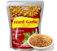 VIGOROUS MOUNTAINS Crispy Fried Garlic, Dried Minced, Crunchy Roasted Garlic Seasoning 10 Oz, 283.5g