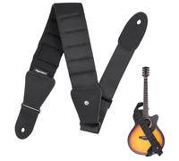 Vigorport Guitar Strap 3" Wide Thicked Padded Electric & Acoustic Guitar Strap, Adjustable Bass Strap with Hidden Pick Holder (L (49.5"-61.5" Length))