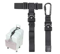 Vigorport Luggage Straps, Straps for Suitcase, Add A Bag Adjustable Luggage Accessories with Carabiner for Connect Your 2 Suitcases