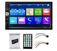 VIGORTHERIVE Car Radio Player Bluetooth Autoradio 2 Din General Car Models 7'' inch LCD Touch Screen Car Audio Support Rear View Camera