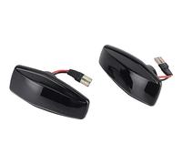 VIGORTHRIVE 2pcs Dynamic LED Front Fender Side Marker Light Blinker Smoked Lens Compatible for Hyundai i10 Getz (TB) Elantra Tucson (JM) Terracan (HP) Coupe (GK) KIA Rio (DE) Sedona (VQ)