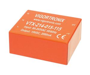 Vigortronix VTX-214-015-109 15W SMPS AC-DC Converter 9V Output