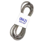 VIGORWORK (B62) 5/8" x 65" Lawn Mower Deck Replacement Parts Belt 754(954)-0350 M118684 M143019, Made with Kevlar, Compatible for John Deere