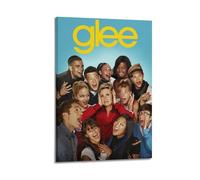 VIGSNTEP GleeMovie Poster Art Poster Printing Poster For House Building Aesthetic Decoration Canvas Wall Art Bedroom Decor 12x18inch(30x45cm) Frame-style