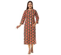 Vihaan Impex Indian Kurti for Women Kurta Checkered Printed Partywear Dress Multicolor