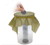VIHEEVA 5Pcs Black Hole Magic Tricks Coin Penetration Dish Coin Thru Rubber Sheet into Cup Magician Props Mentalism Magic Gimmick Illusion