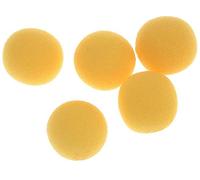 VIHEEVA [magic props] 50pcs/lot 4.5cm Super Soft Sponge Balls(yellow) Foam Balls Colored Magic Tricks Appearing Vanish Magie Stage Street Gimmick Illusion Comedy Prop (YELLOW,4.5cm)