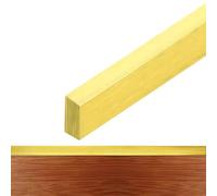 VIIGUIY Antique Brass Floor Transition Strip, Narrow Solid Bar Transition Cover Edge Trim, Decorative Threshold Cover Gap for Wall/Stairs/Doorway(5x10mm)
