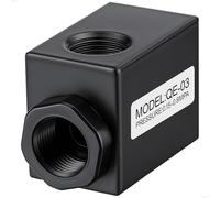 VIILOCK QE-03 Pneumatic Quick Exhaust Valve 3/8"PT for Air Cylinder Control
