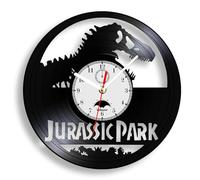 Viiluuxr 12 Inch Vinyl Wall Clock Silent Battery Operated Cartoon Kid's Clock Dinosaur Japanese Movie Home Kitchen Living Room Christmas Decor Birthday Gift for Friends Family.