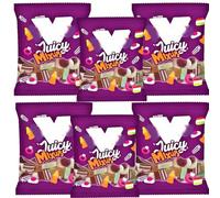 Viimtto Juicy Mix Ups Bag 130g - Fruity & Chewy Sweets Bursting with the Classic Viimtto Flavour (6 x Bags)