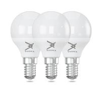 VIIONX B22 Led Light Bulbs 8.5W 60W Equivalent, 806 Lumens, Warm White 2700K, Bayonet Cap, Non-Dimmable, Pack Of 3