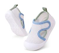 viiotu Baby Water Shoes Toddler Swim Beach Shoes Barefoot Sandals | Breathable mesh & non-slip TPE sole. Ideal for beach, pool, bathroom & pebble shores to protect tiny feet (6-30 Months).