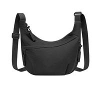viiotu Women's Large Shoulder Bag Adjustable Waterproof with 3 Compartments Women's Bags for Work, Travel and Daily Use, Black/White, 37*22*5 cm