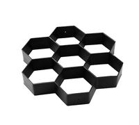 Viitech Paving Mould for Garden, Plastic Hexagon DIY Paving Concrete Stepping Stone Molds, Walk Path Way Maker Mould Reusable for Walkway Garden Yard Patio Swimming Pool Decor