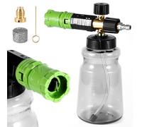 Viitech Snow Foam Lance 1000ML Compatible with 1/4" Quick Connect Pressure Washers, Adjustable Soap Dispenser Snow Foam Cannon, Snow Foam Gun for Car Wash and Cleaning