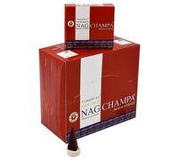 Vijayshree Golden Nag Champs Incense Cones Dhoop -Full Case-12 boxes