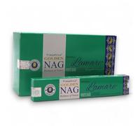 Vijayshree Golden Nag Hand-Rolled Incense Sticks | Authentic Indian | Purifying & Relaxing Aroma | (1 Pack, White Sage & Lavender)