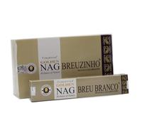 Vijayshree Golden Nag Hand-Rolled Incense Sticks | Authentic Indian | Purifying & Relaxing Aroma | 15g pack : (12 Packs, Amazon Forest)