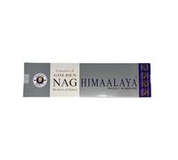 Vijayshree Golden Nag Himaalaya Incense Sticks - 100g - 5 Packs of 20g (70-90 Sticks) Aromatherapy - Meditation - Yoga - Eco Friendly Packaging