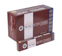 Vijayshree Golden Nag Seven Chakra Masala Agarbathi Incense Sticks 15g Single Packet