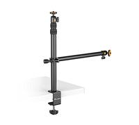 VIJIM LS02 Adjustable Tripod with Stand - with Table Clamp - for Photos and Videos from Above