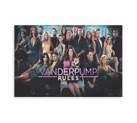 VIJKTQ Poster of The American Reality TV Show Vanderpump Rules Canvas Poster Wall Art Decor Print Picture Paintings for Living Room Bedroom Decoration 12x18inch(30x45cm)