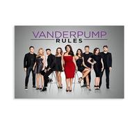VIJKTQ Poster of The American Reality TV Show Vanderpump Rules Canvas Poster Wall Art Decor Print Picture Paintings for Living Room Bedroom Decoration 12x18inch(30x45cm)