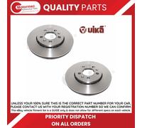 Vika Front Brake Disc Set for VW Golf IV Est 99-06