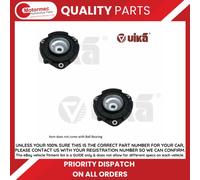 Shock absorber cushion Front Axle Rubber/Metal 44120862001 vika for VW SEAT AUDI