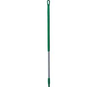 Vikan 29352 Aluminum Handle with Threaded Tip, 1-7/32" Diameter, 51", Green