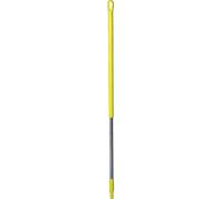 Vikan 29356 Aluminum Handle, Ø31 mm, 1310 mm, Yellow