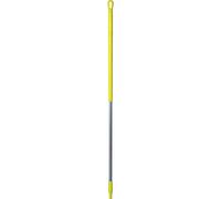 Vikan 29376 Aluminium Handle, Yellow, 31mm Diameter, 1510mm Length