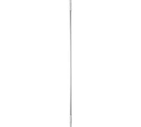 Vikan 29595 Aluminium Handle, White, 25mm Diameter, 1460mm Length