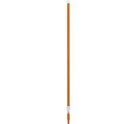 Vikan 29597 Aluminum Handle, Ø25 mm, 1460 mm, Orange