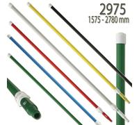 Vikan 2975n Aluminium Telescopic handle, 1575 - 2780 mm, Choice of colour